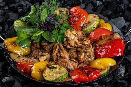 Садж из ягненка