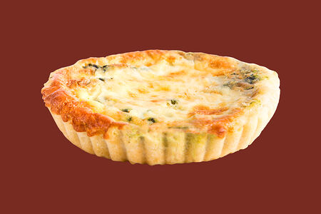 Киш с курицей