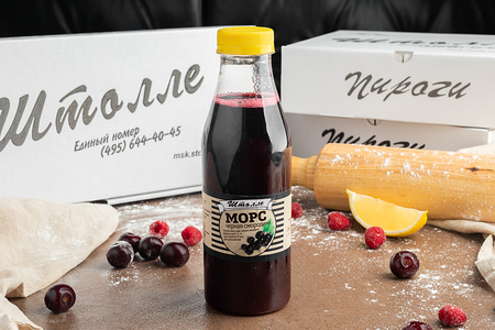 Морс из чёрной смородины