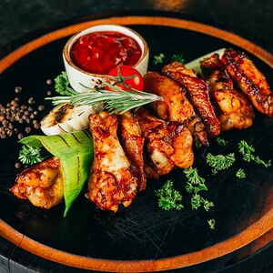 Куриные крылышки гриль 