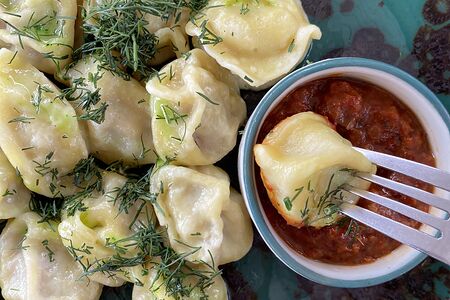 Пельмени с Хакасской бараниной