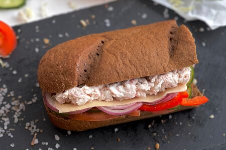 Сэндвич с крабовым мясом