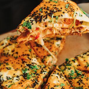 Четырехслойная пицца Бургер