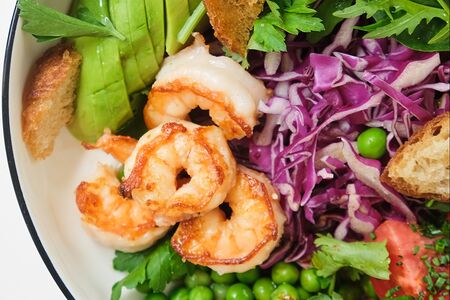 Боул с креветкой