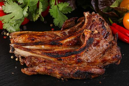 Шашлык из бараньей корейки