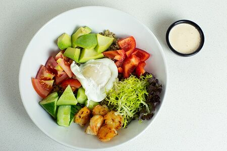 Боул с креветками