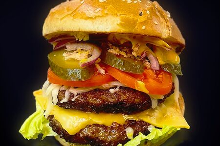 Фирменный бургер Красный