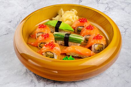 Сет нежный лосось