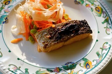 Лосось на гриле