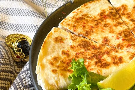 Кесадилья с курицей