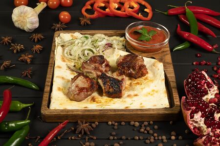 Шашлык из бараньей мякоти