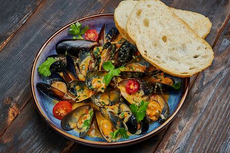 Мидии классический рецепт