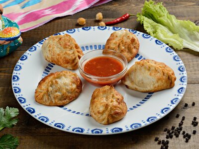 Ковурма манты 