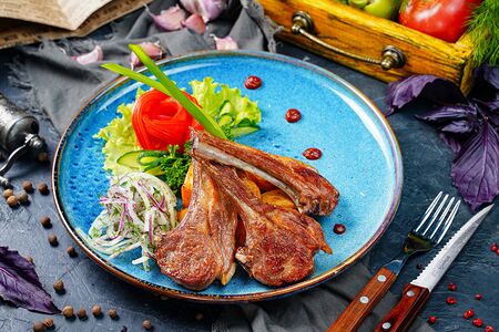 Казан-кебаб с бараниной