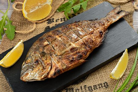 Дорадо на углях