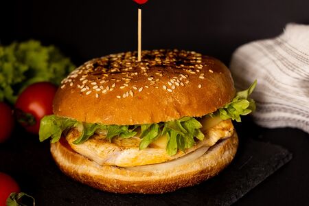 Бургер с говядиной