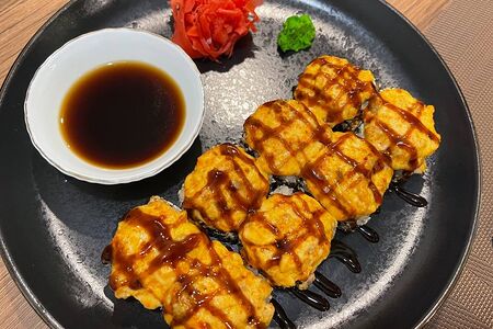 Лосось и угорь