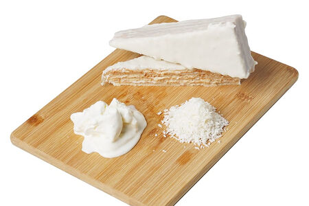 Вафля кокос-пломбир