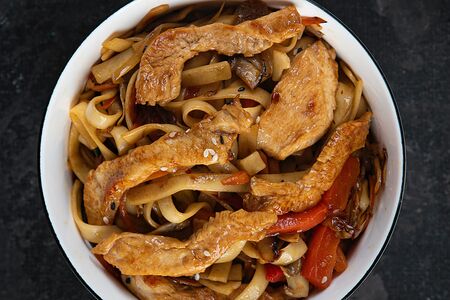 Удон с нежной курочкой