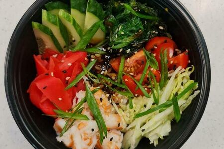 Поке с креветкой