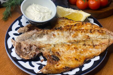 Дорадо на мангале