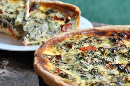 Киш с овощами