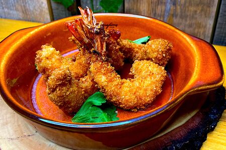 Креветки в сладком чили