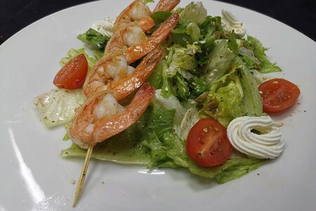 Атлантик с тигровыми креветками