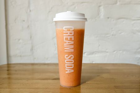 Смузи клубника-апельсин