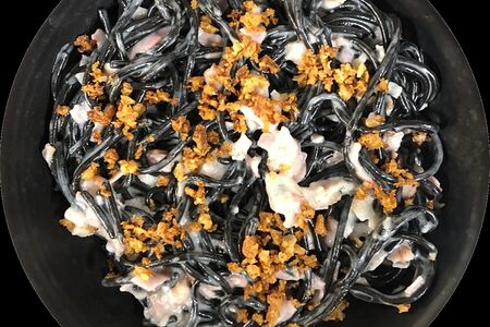 Паста с беконом