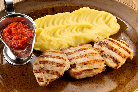 Бизнес-ланч Куриные бедра на гриле