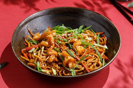 Удон с морепродуктами