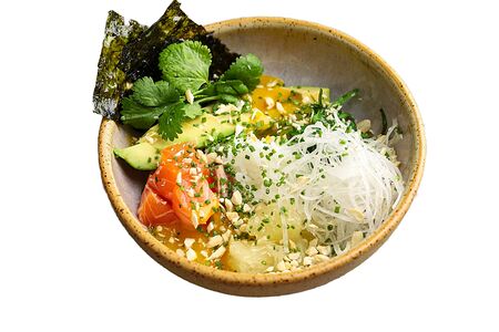 Поке с сёмгой