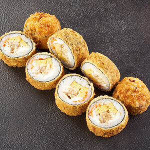 Ролл с цыпленком темпура