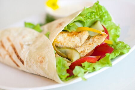 Шаурма с курицей классическая