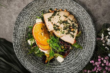 Салат из индейки