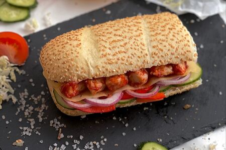 Сэндвич Курица BBQ