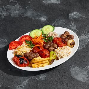 Кебаб с помидорами