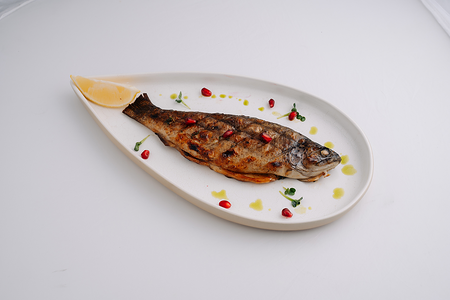 Форель на мангале