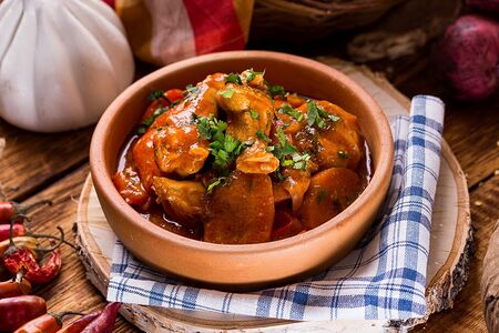 Чахохбили с курицей