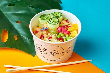 Поке с креветкой большой