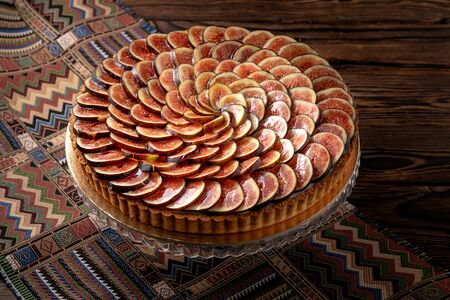 Пирог с инжиром