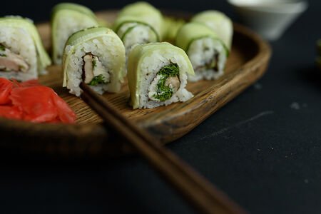 Ролл курица зеленая