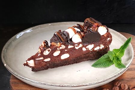 Торт шоколадный с маршмеллоу