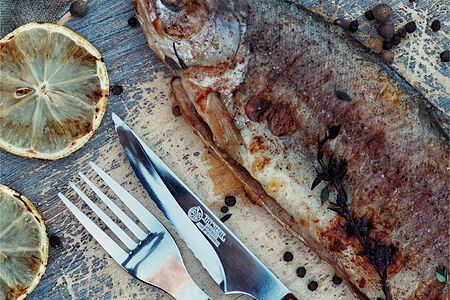 Форель на гриле