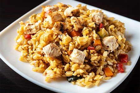 Плов с курицей