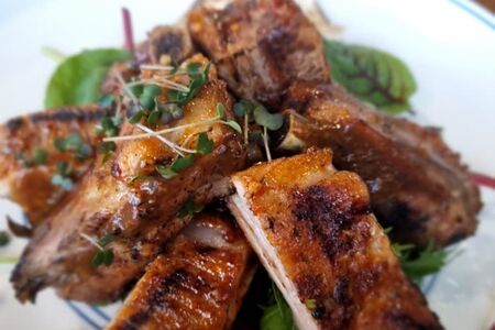 Свиные рёбра от фермера в соусе BBQ