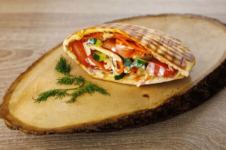 Пита овощная