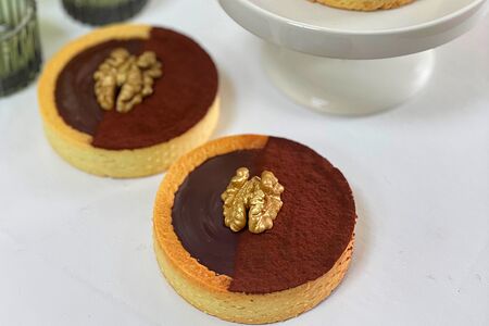 Тарталетка с шоколадом