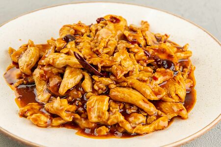 Куриное филе в кисло-сладком соусе